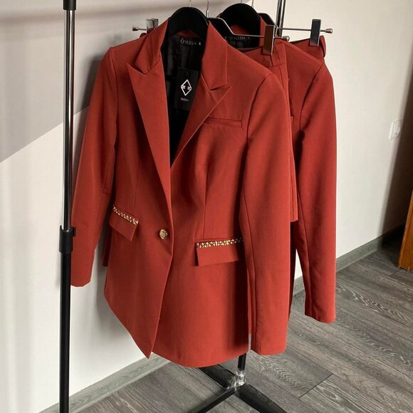 Elegant Jacket, Handmade applications, Made in Europe, Size - 8P - Picture 1 of 4